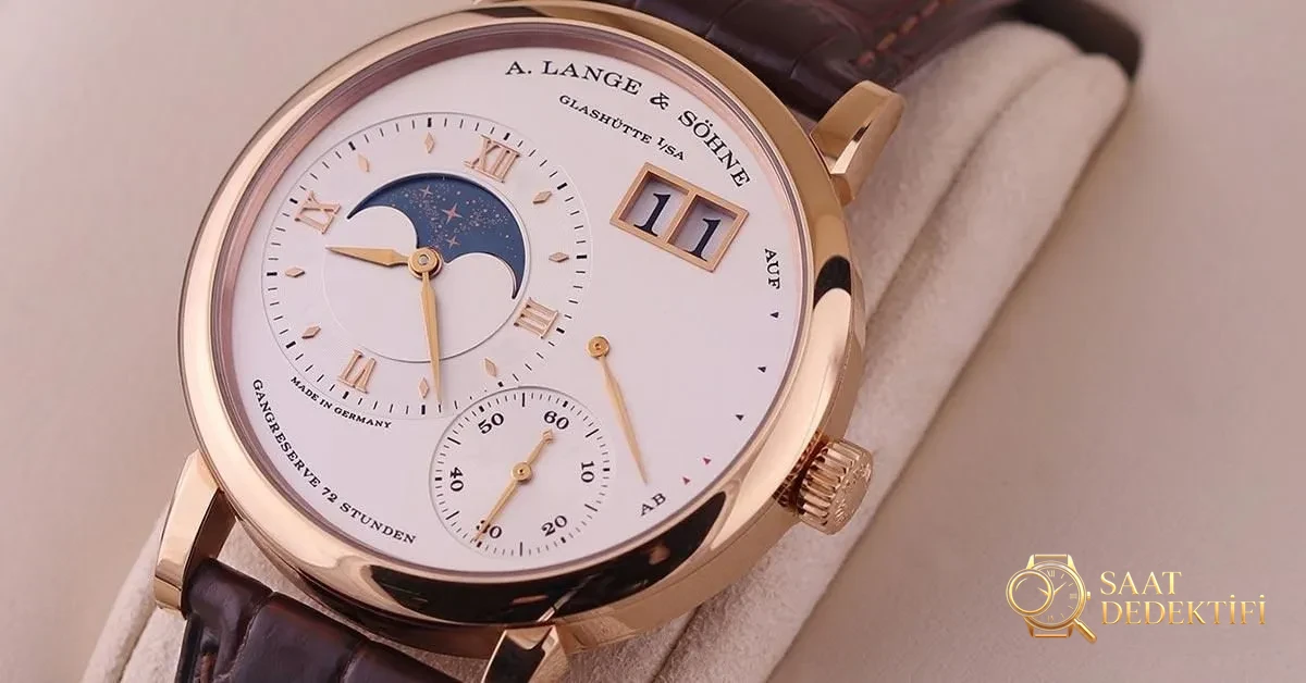 A Lange & Söhne Grand Lange 1 Moonphase 41 mm İncele... - Ön Görünüm ve Kasa Tasarımı