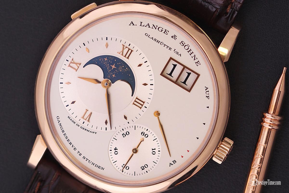 A Lange ve Sohne Grand Lange 1 Ay Fazı 41mm kadran