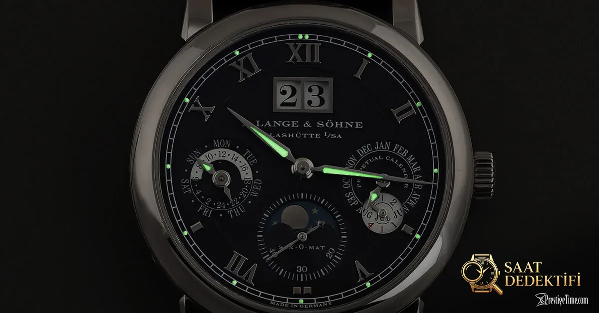 A Lange Sohne Langematik Perpetual Lume Malzemesi