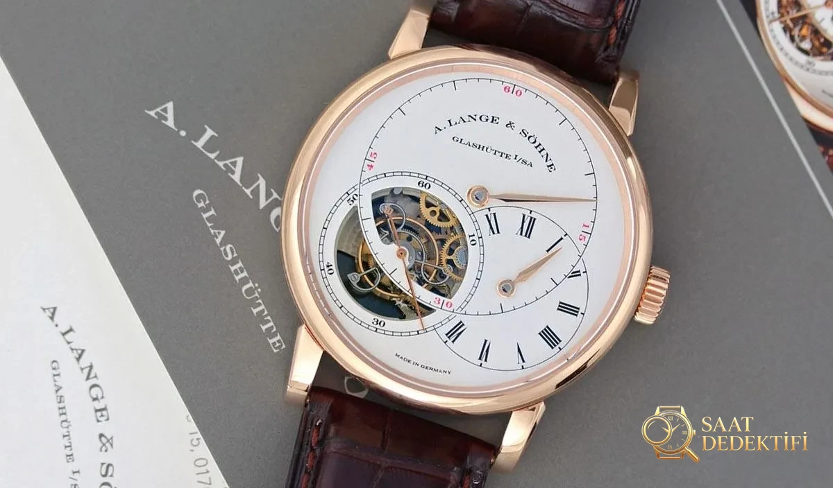 A Lange & Söhne Richard Lange Tourbillon Pour le Mér... - Ön Görünüm ve Kasa Tasarımı