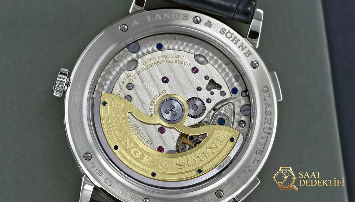 A Lange Sohne Saxonia Dual Time 40mm Mekanizma