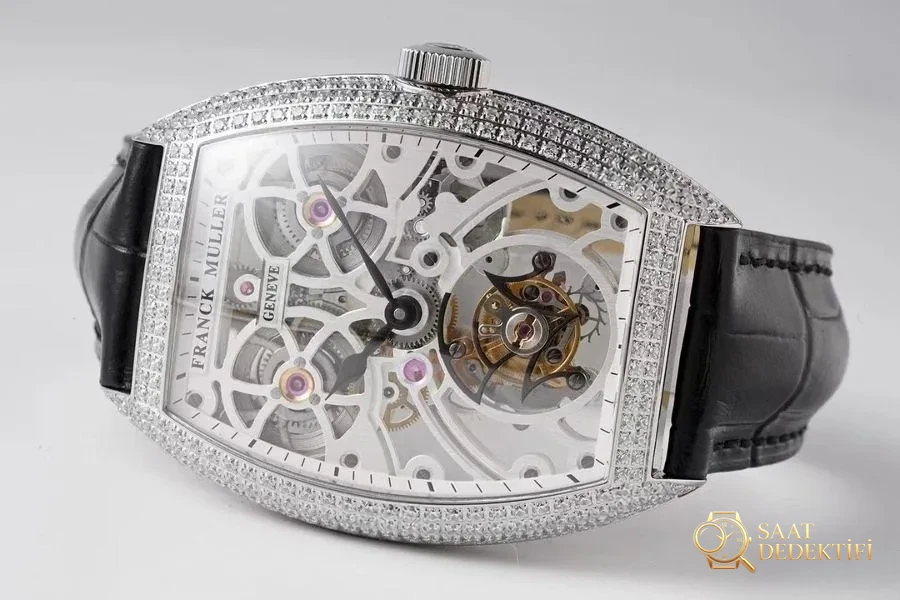 ABF Factory Franck Muller GRAND COMPLICATIONS Serisi Elmas Kaplı Tourbillon Kol Saati İncelemesi - Bilezik, Toka ve Klips Mekanizması