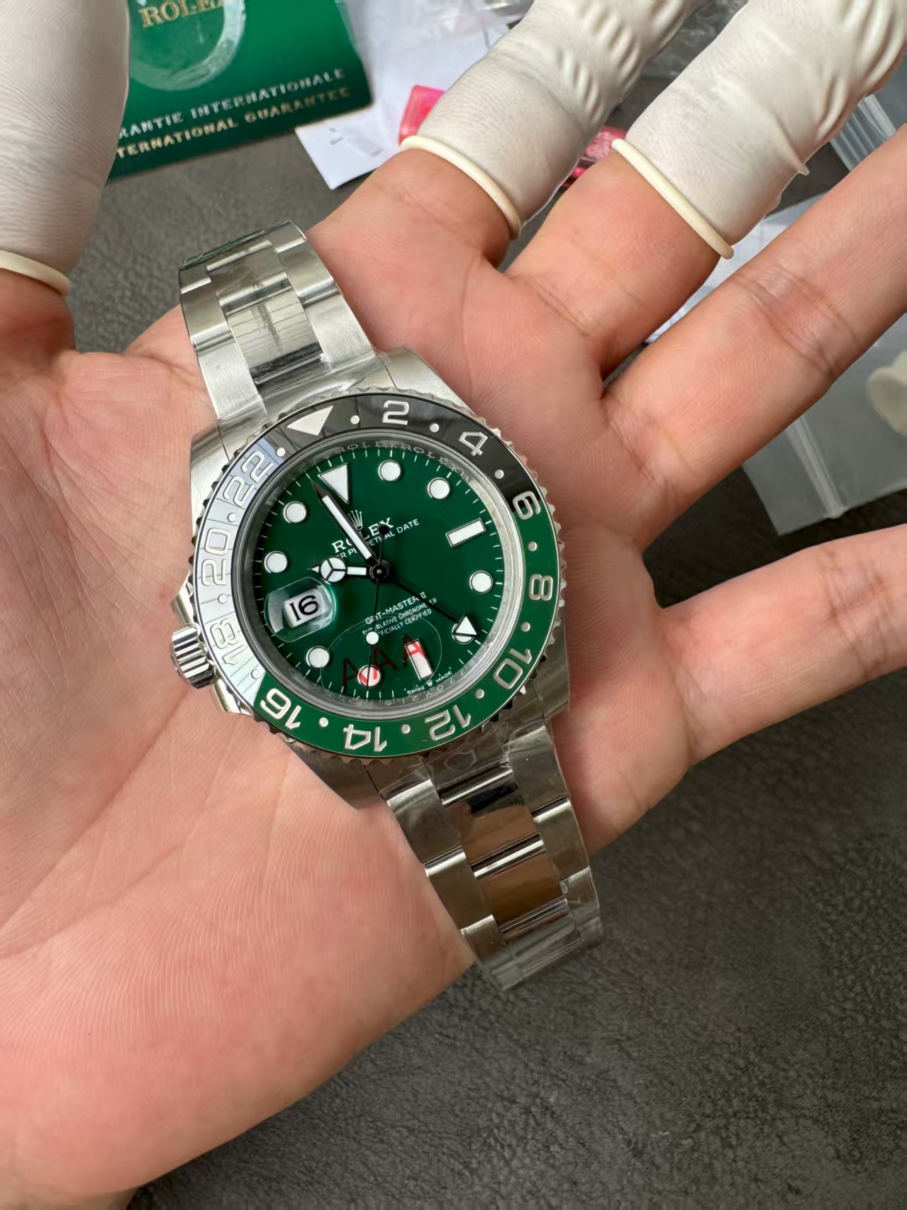 GMT-Master II Sprite Yeşil Kadran
