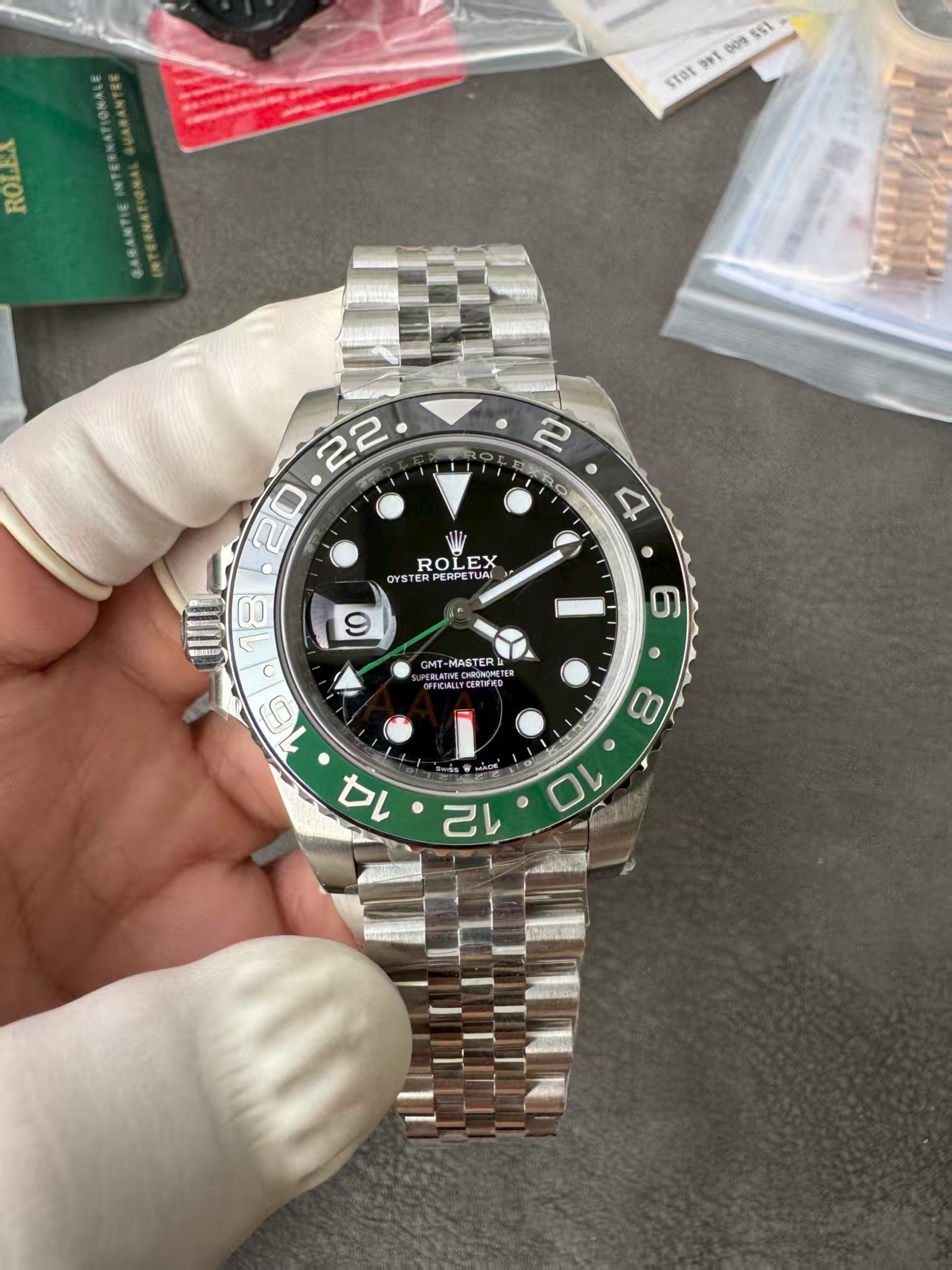 GMT-Master II Sprite Siyah Kadran