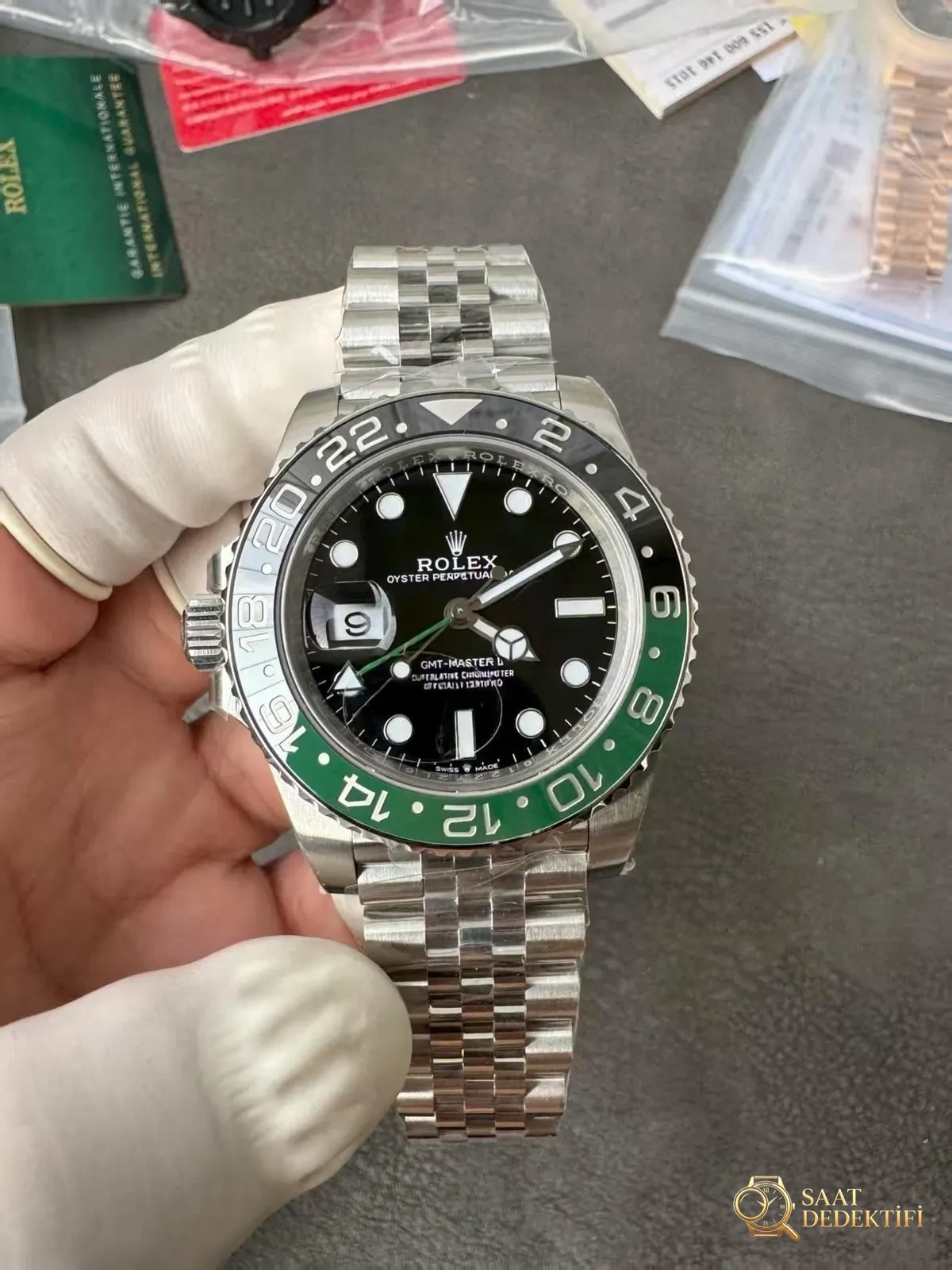 GMT-Master II Sprite Siyah Kadran