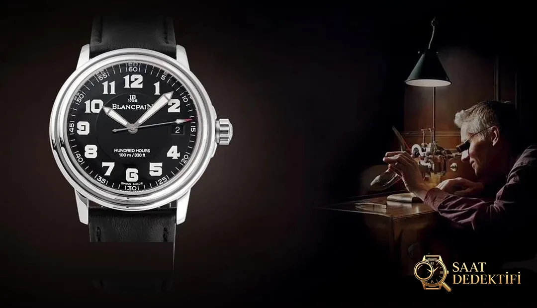 AC Factory Blancpain Léman 2100 siyah deri kayış, tanıtım görseli
