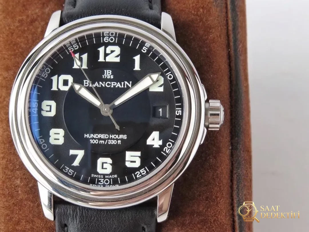AC Factory Blancpain Léman 2100 Serisi Siyah Deri - Kasa Profili ve Kurma Kolu İncelemesi