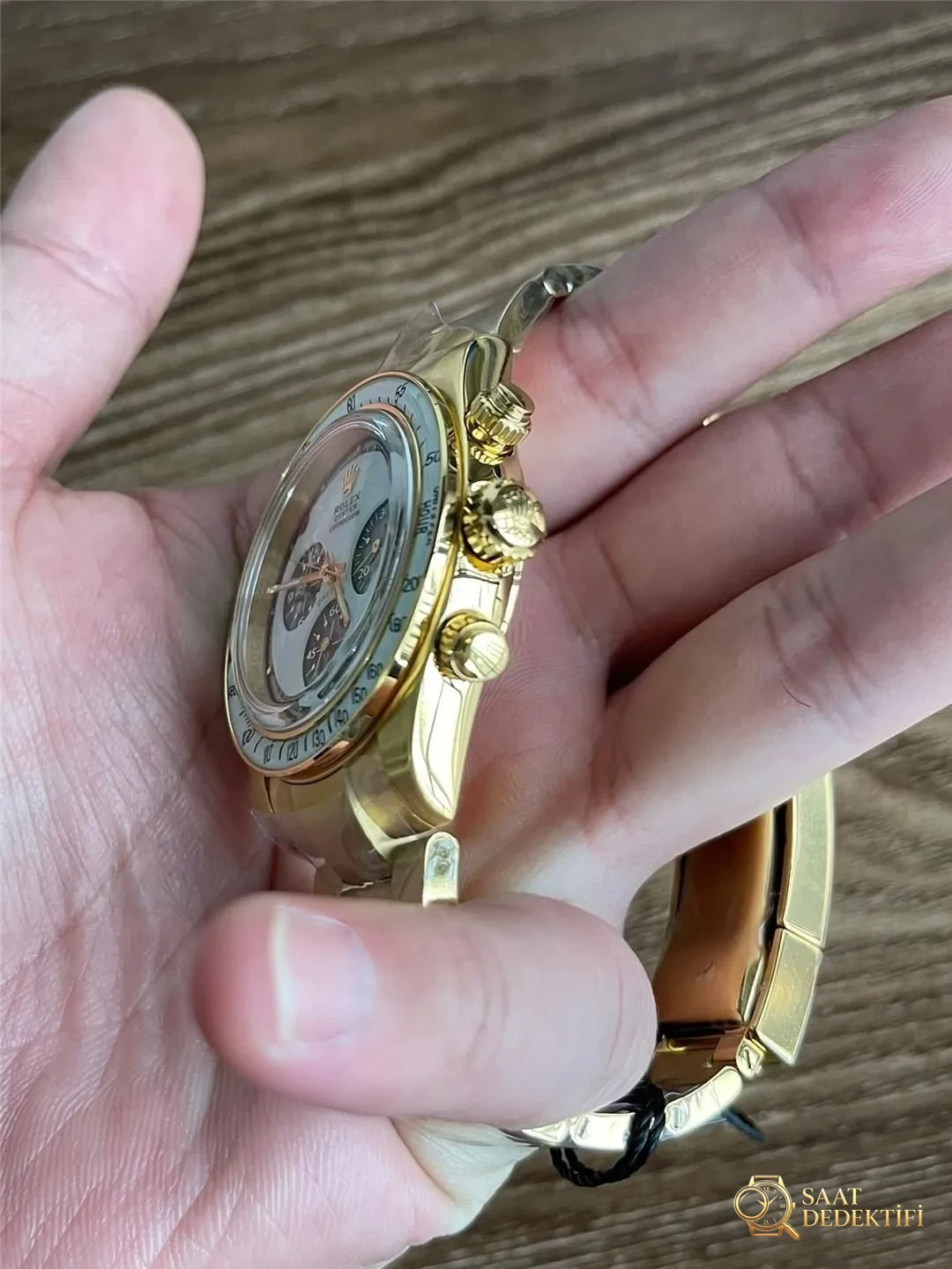 ADG Rolex Daytona Modifiye İskelet Kadran 4130 Mekanizma Ultra Güçlü Lume Bezel - Kasa Çeliği ve Polisaj Kalitesi