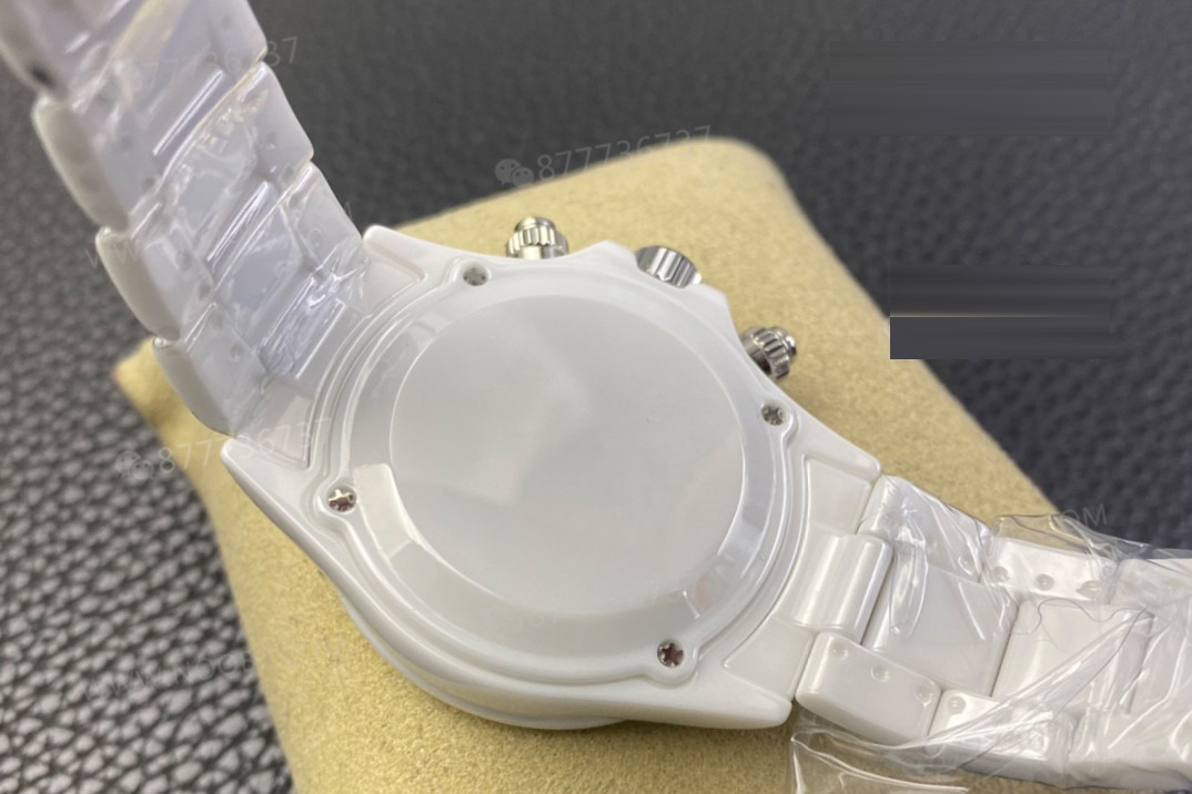 AET modifiye Rolex N Factory 4130 Daytona Abu Dhabi mavi-beyaz seramiğin işçiliği nasıl? — 8. fotoğraf