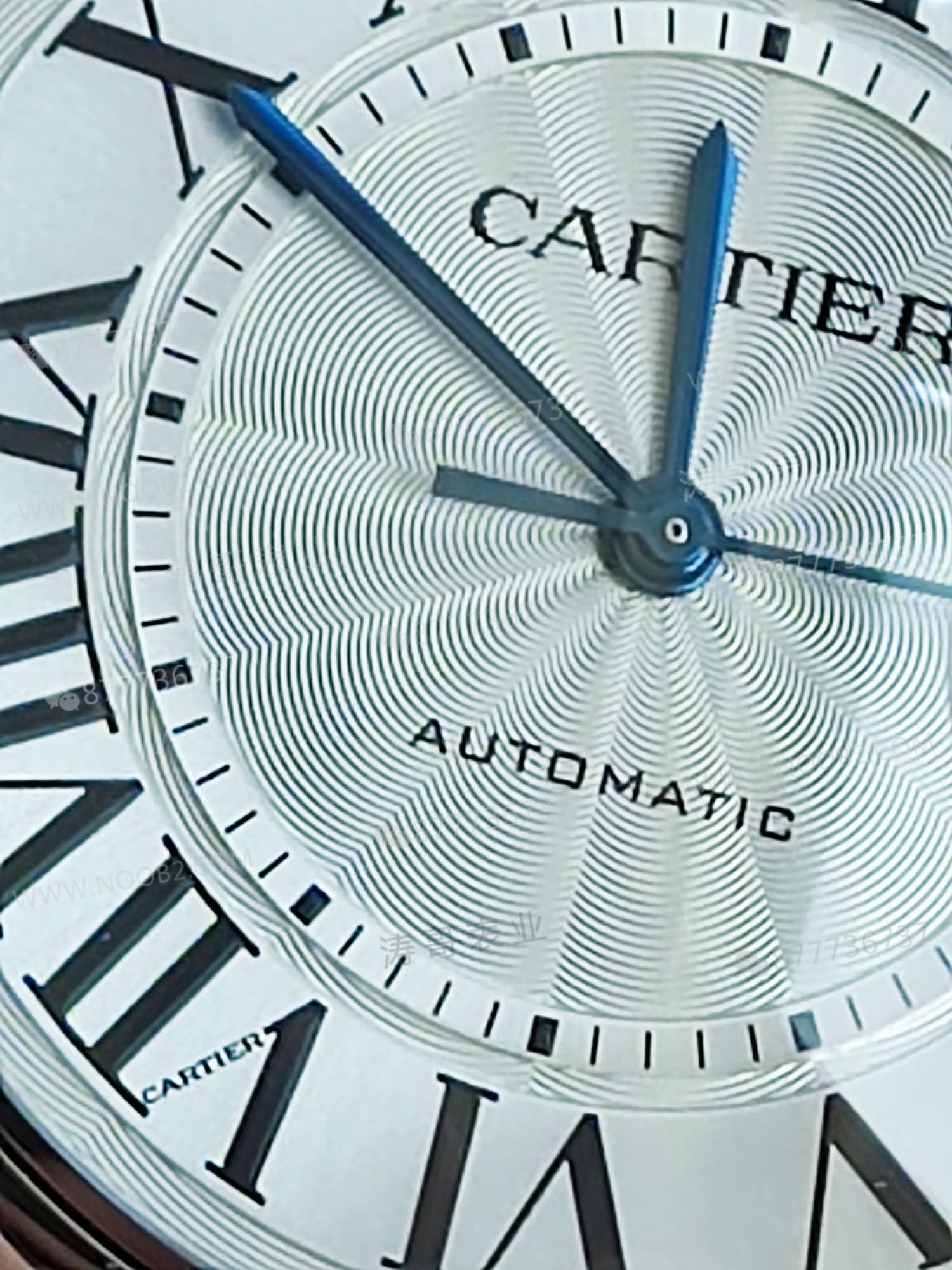 AF Factory Cartier Ballon Bleu 42 mm erkek modelinde dikkat edilmesi gereken birkaç detay — 6. fotoğraf