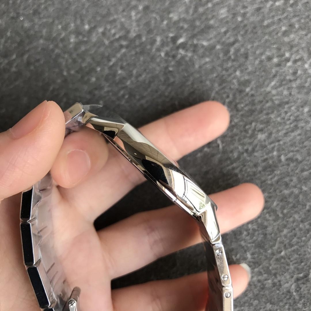 AF Factory Cartier Londra RONDE erkek 42 mm serisi mavi kadranlı çelik bilezik — 6. fotoğraf