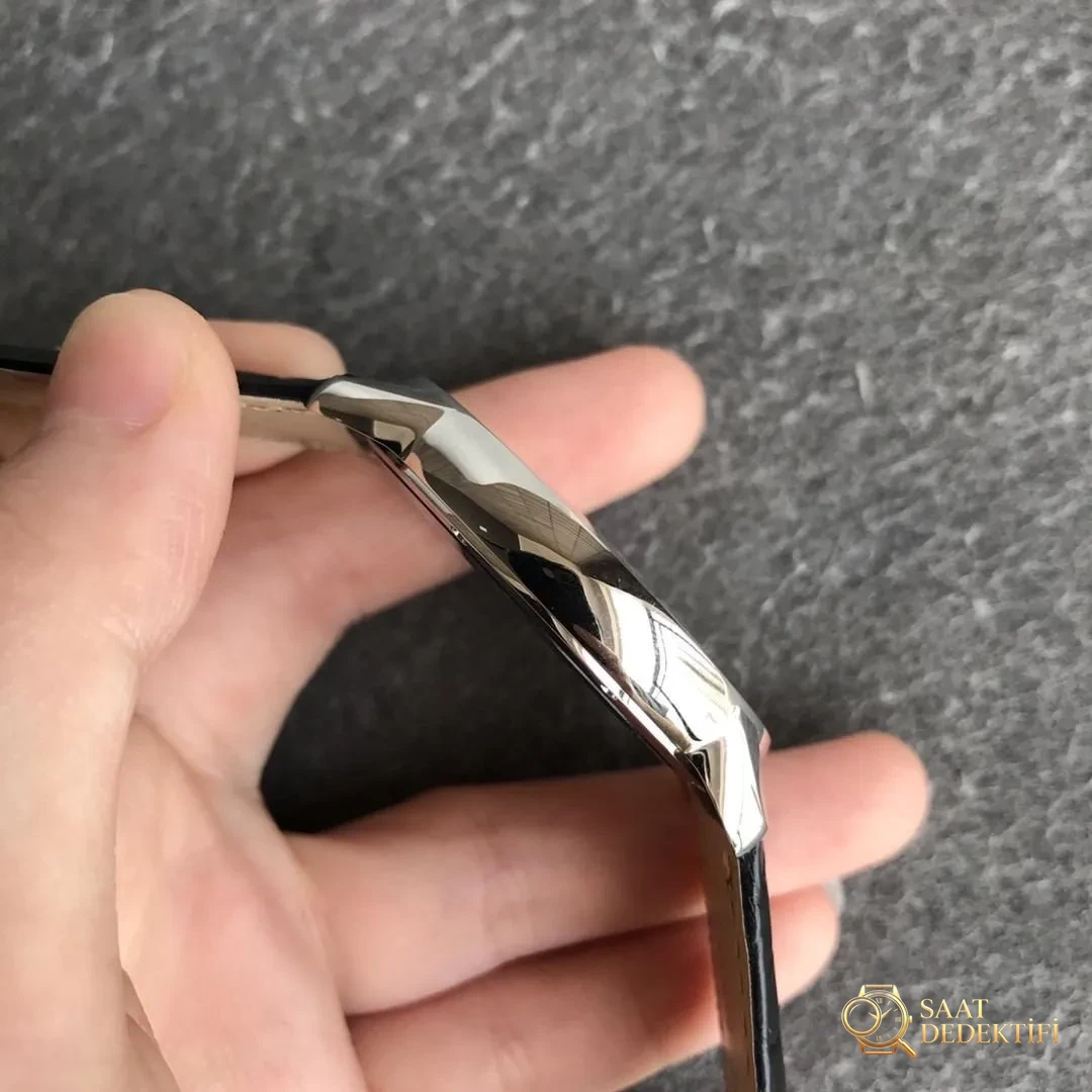 AF Factory Cartier Londra RONDE erkek 42 mm serisi timsah derisi - Makro Kadran ve İndeks İşçiliği