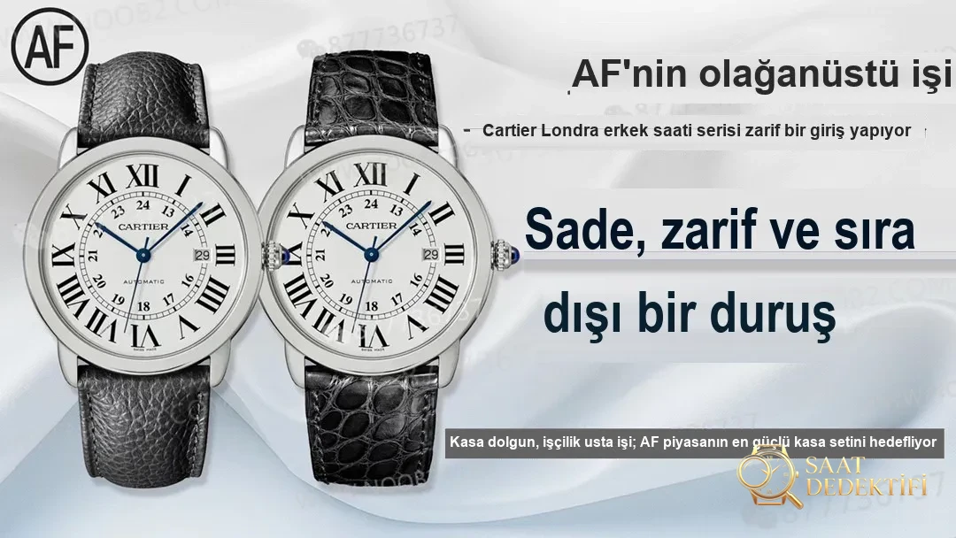 Cartier Ballon Bleu AF Factory İncelemesi - Ön Görünüm ve Kasa Tasarımı