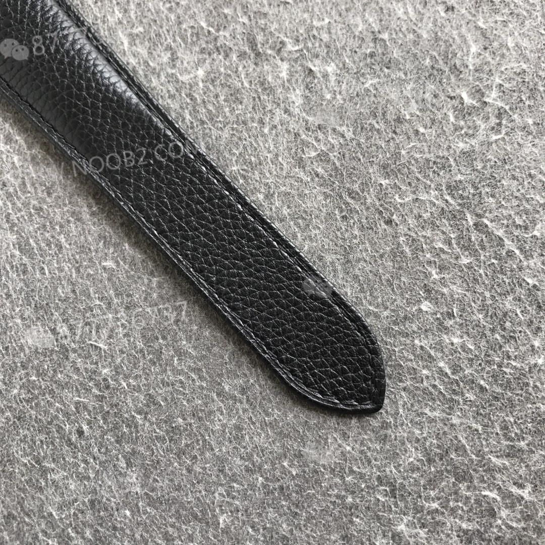 AF Factory Cartier Londra RONDE erkek 42 mm serisi, TOGO deri çabuk sökülen kayışlı — 10. fotoğraf