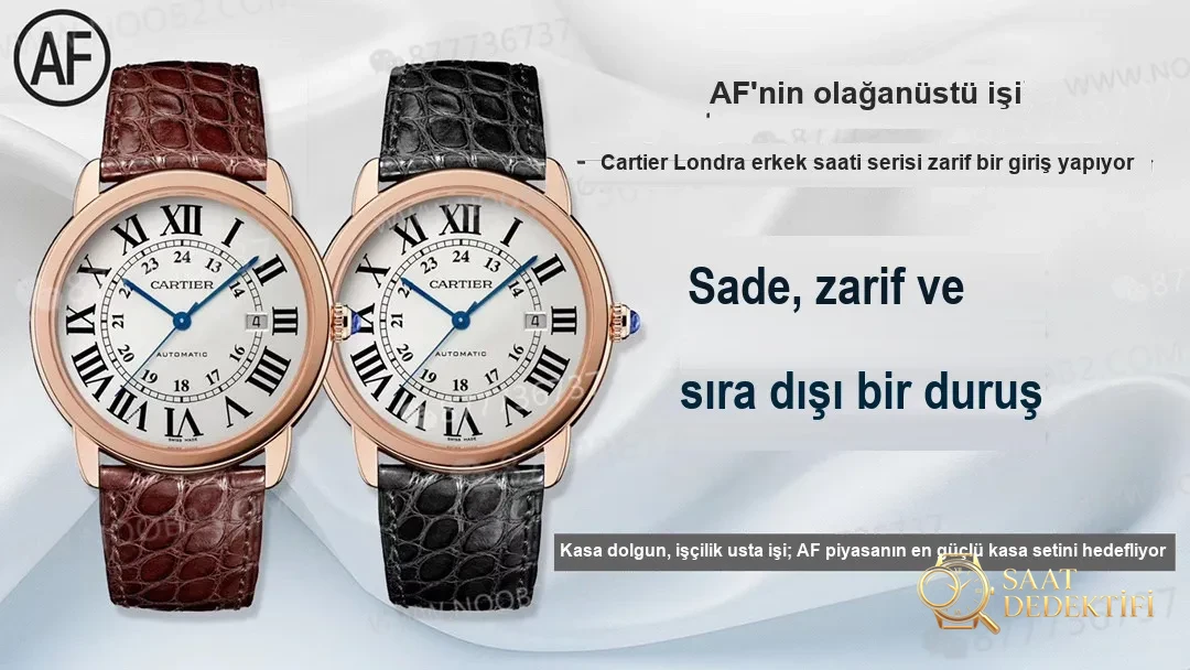 Cartier Ballon Bleu AF Factory İncelemesi - Ön Görünüm ve Kasa Tasarımı