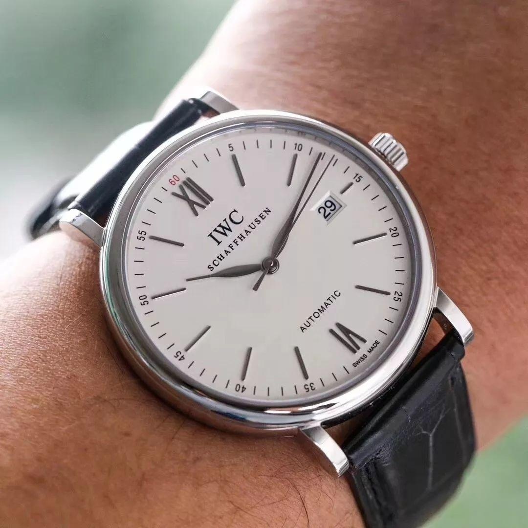AF Factory IWC Portofino üç akrepli red 60, MKS modelinden nerede daha pahalı? Hangi replika saat daha iyi? Gerçek-replika karşılaştırmalı orijinal incelemeyle bakalım — 3. fotoğraf