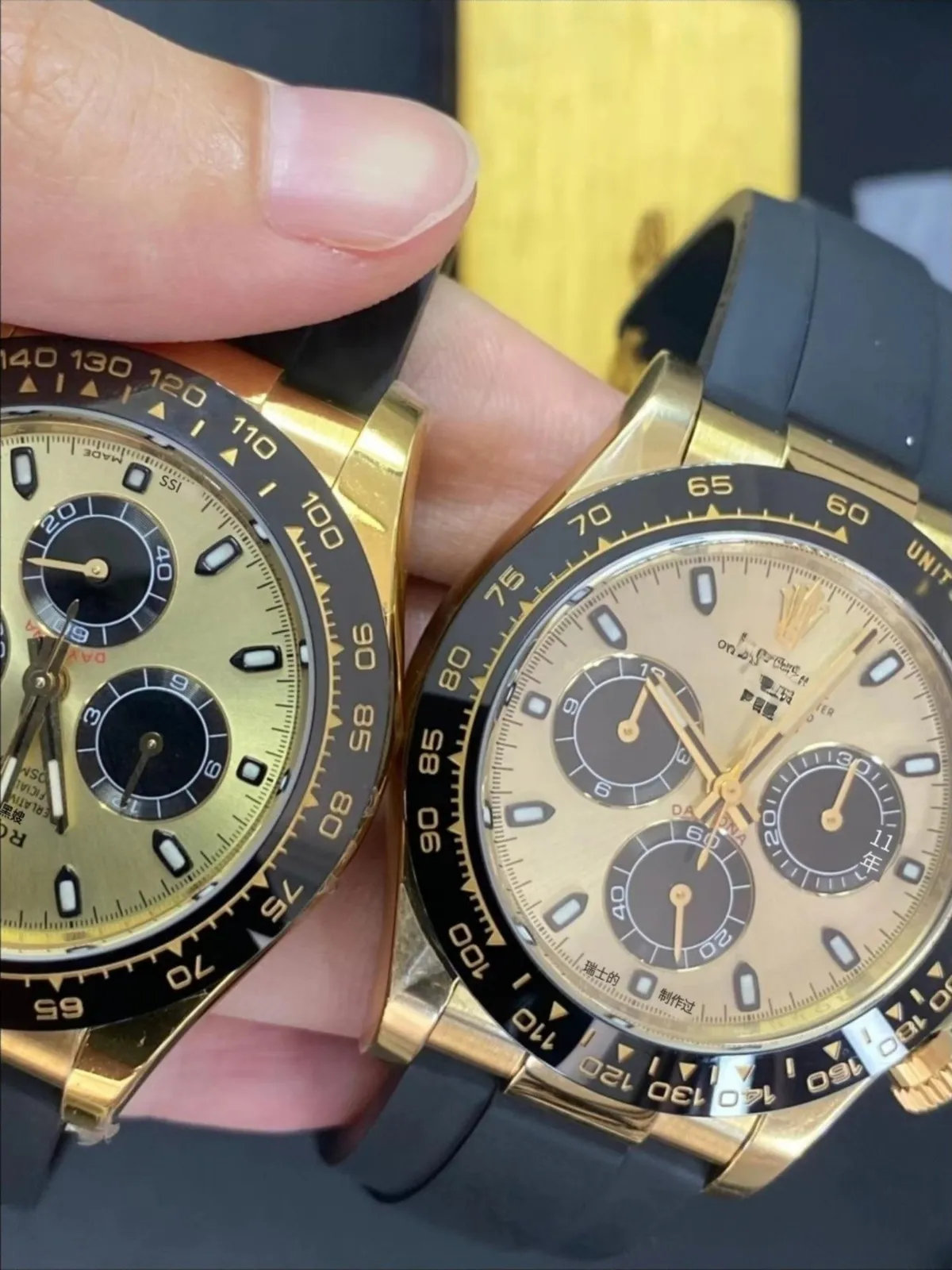Altın Daytona 116518 replikasının en iyisini hangi fabrika yapıyor? - Bilezik, Toka ve Klips Mekanizması