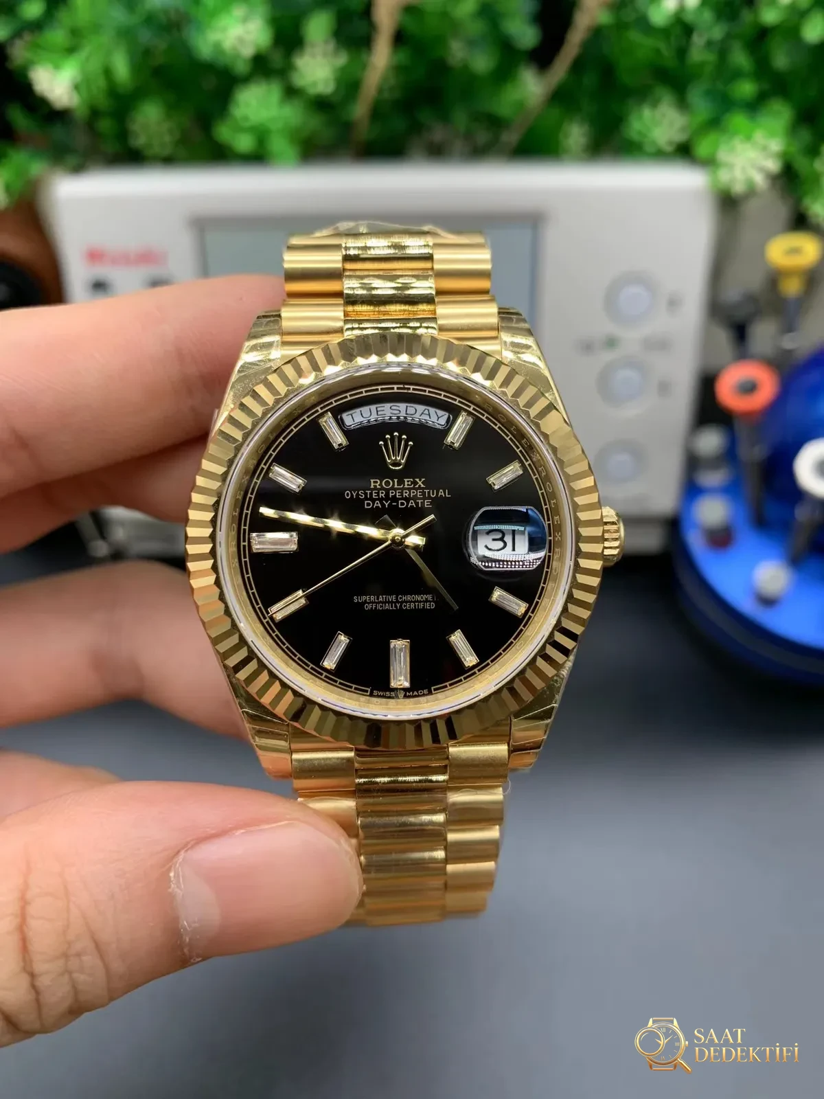 Rolex Datejust Replica Watch Review - Front View and Case Design