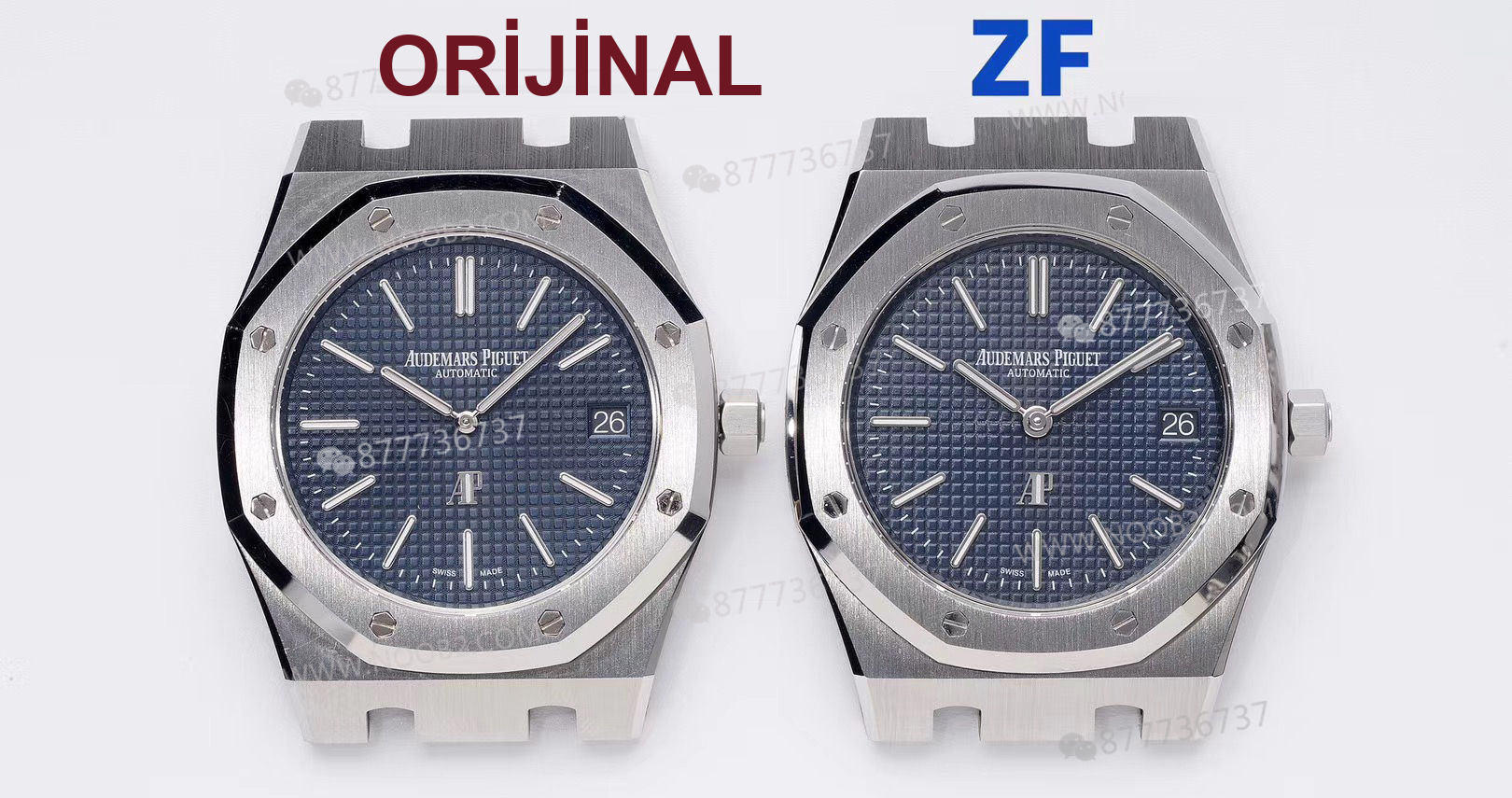 AP15202 için hangi fabrika? ZF Factory Audemars Piguet 15202'nin orijinalle karşılaştırması XF Factory'i geçebilir mi? — 1. fotoğraf