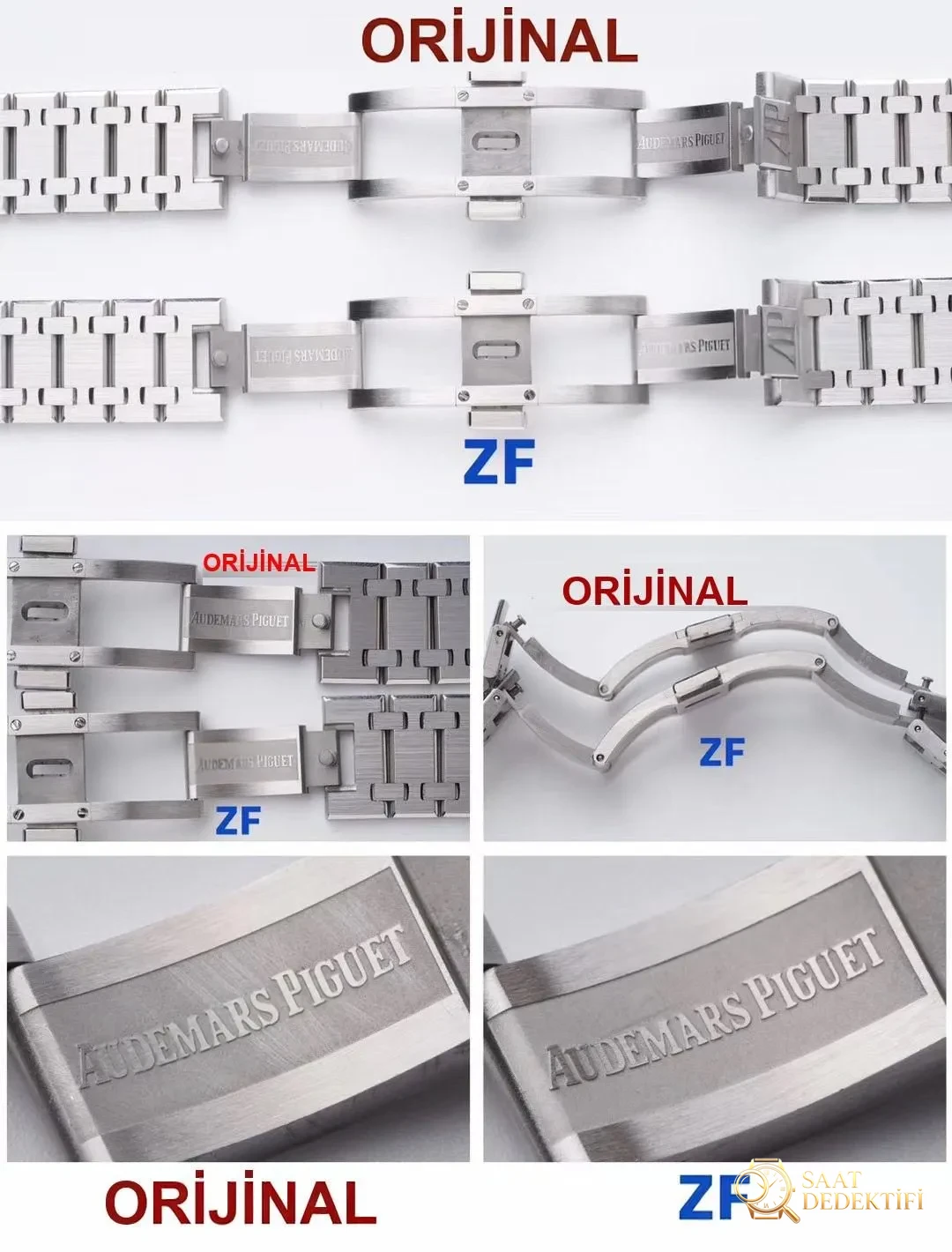 AP15202 için hangi fabrika? ZF Factory Audemars Piguet 15202'nin orijinalle karşılaştırması XF Factory'i geçebilir mi? - görsel 11