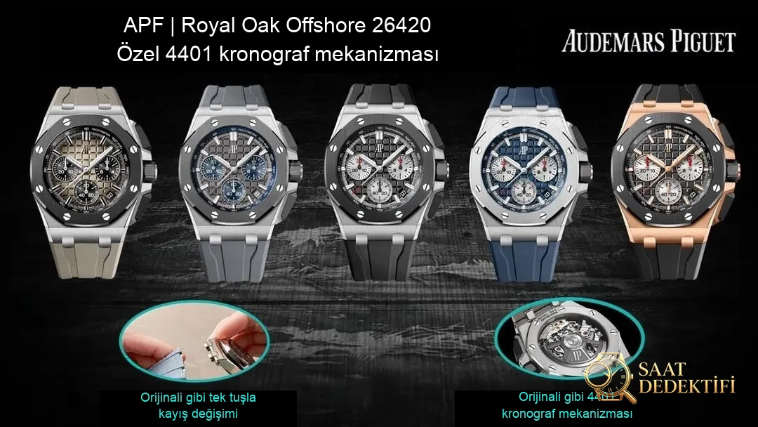 APF26420, APF Factory 26420, APF Factory resmi site, APF Factory saat, APF Factory Audemars Piguet, APF Factory Audemars Piguet 26420
