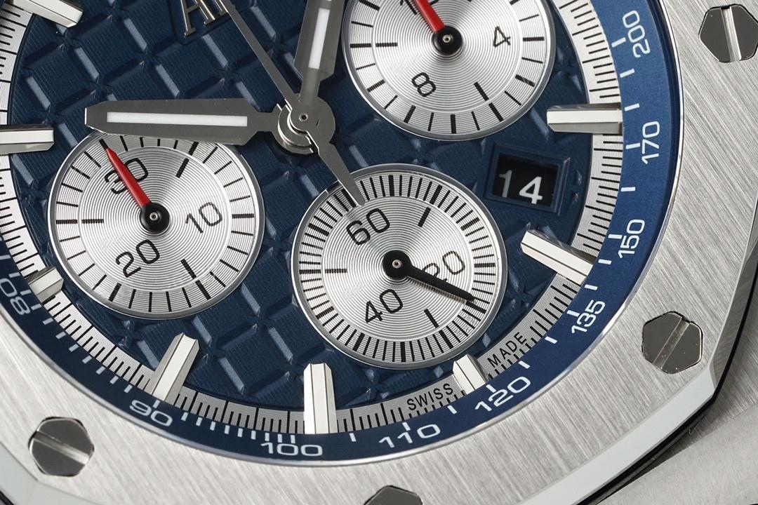 APF Factory Audemars Piguet 26420 ve 4401 kronograf mekanizması — işçilik nasıl? Hareketli baklalar? Gerçek fonksiyonlar? — 7. fotoğraf