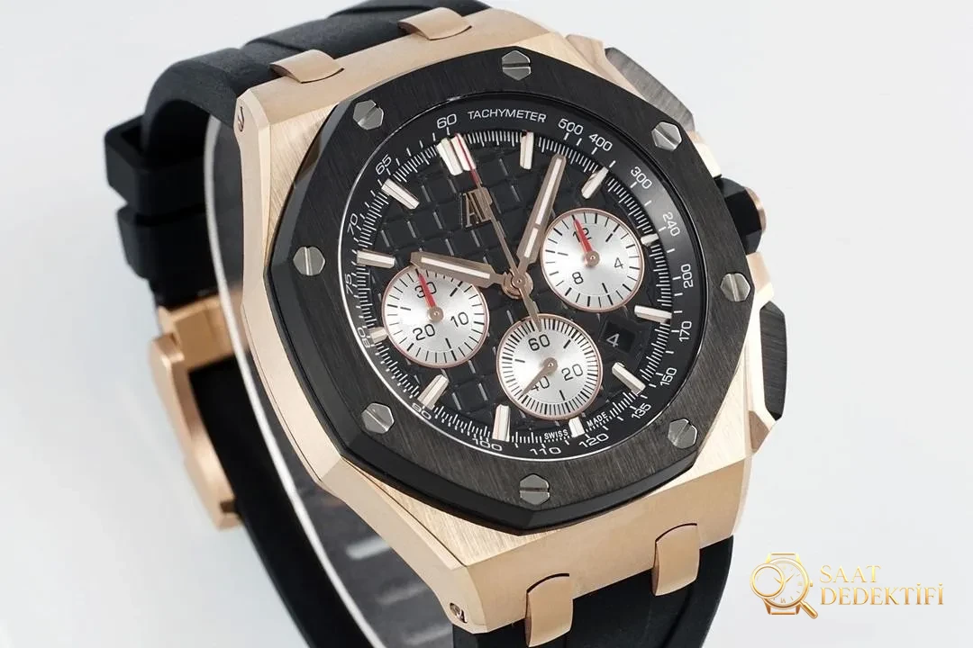 APF Factory Audemars Piguet 26420 ve 4401 kronograf mekanizması — işçilik nasıl? Hareketli baklalar? Gerçek fonksiyonlar? - Kasa Çeliği ve Polisaj Kalitesi