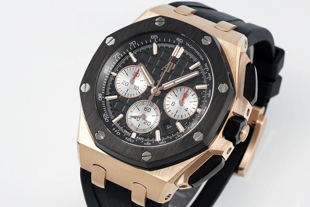 APF Factory Audemars Piguet 26420 ve 4401 kronograf mekanizması — işçilik nasıl? Hareketli baklalar? Gerçek fonksiyonlar? — 14. fotoğraf