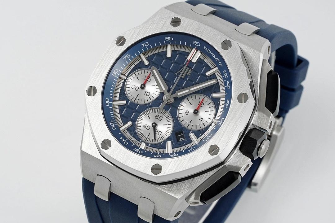 APF Factory Audemars Piguet 26420 ve 4401 kronograf mekanizması — işçilik nasıl? Hareketli baklalar? Gerçek fonksiyonlar? — 16. fotoğraf
