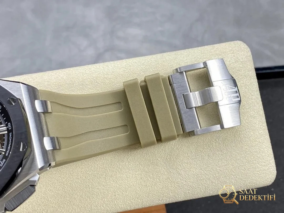 APF Factory Audemars Piguet 26420 ve 4401 kronograf mekanizması — işçilik nasıl? Hareketli baklalar? Gerçek fonksiyonlar? - Kordon Dokusu ve Dikiş Detayları
