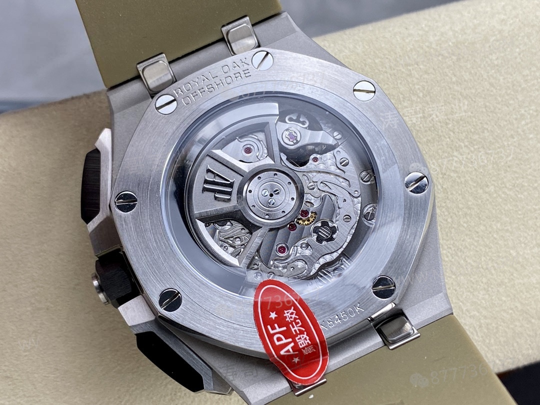 APF Factory Audemars Piguet 26420 ve 4401 kronograf mekanizması — işçilik nasıl? Hareketli baklalar? Gerçek fonksiyonlar? — 22. fotoğraf