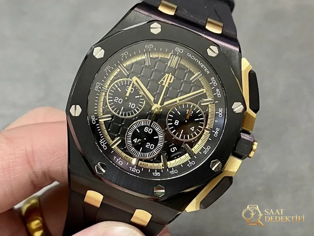 Is APF Factory Audemars Piguet Royal Oak Offshore 26420CE black ceramic of good quality? - Back Cover and Mechanism Detail