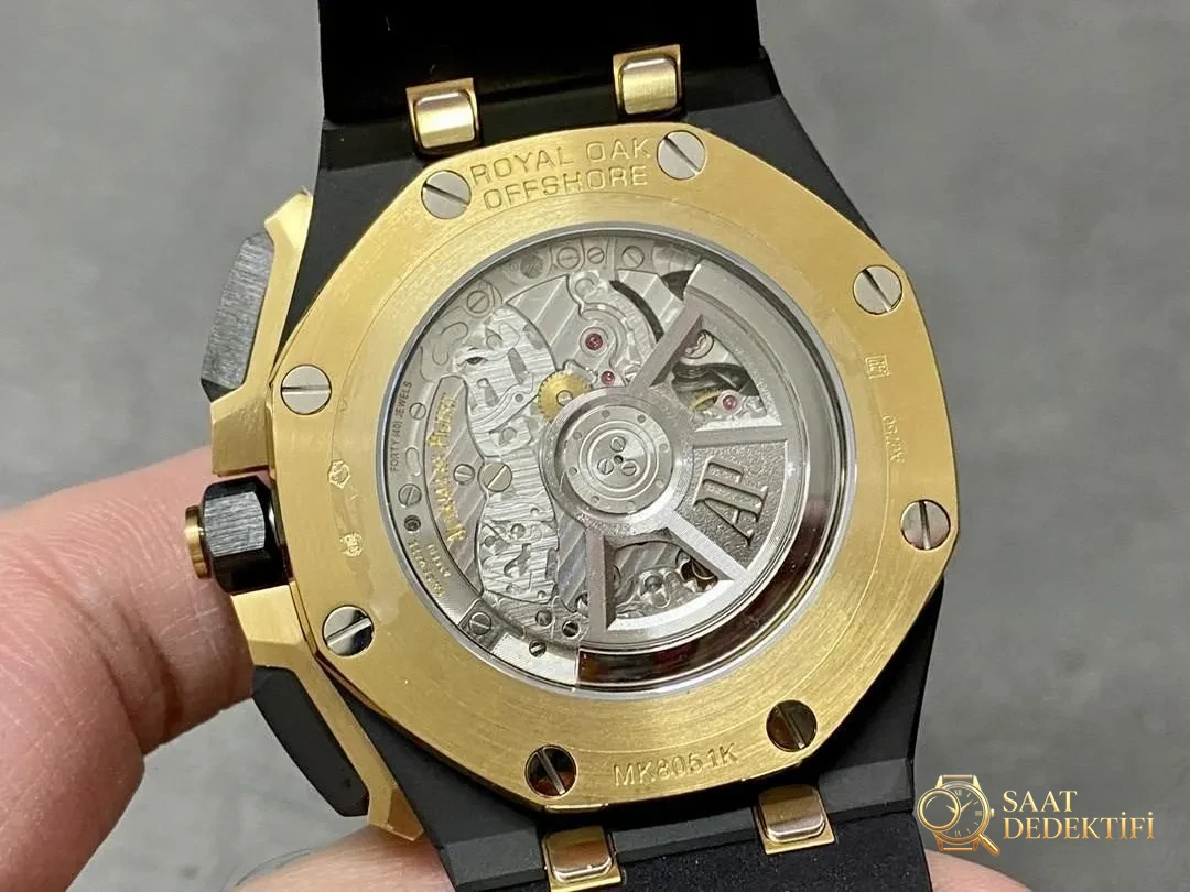 Is APF Factory Audemars Piguet Royal Oak Offshore 26420CE black ceramic of good quality? - Clip Lock and Laser Stamps