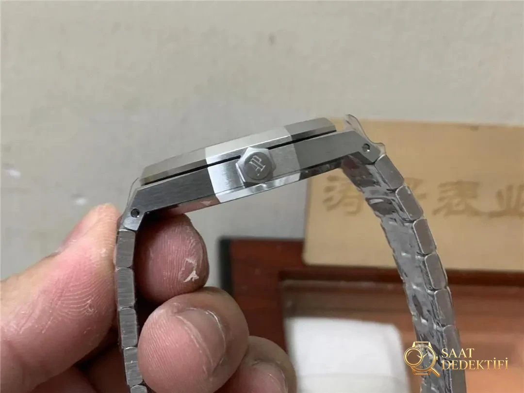 APS Audemars Piguet AP15450 Damenmodell 37 mm kleiner Gehäusedurchmesser: Ist die Verarbeitung gut? Welche Fabrik ist die beste? - Makro-Zifferblatt- und Index-Verarbeitung