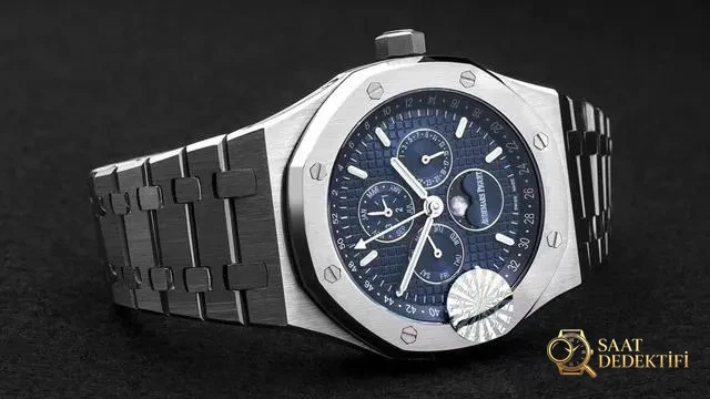 APS Audemars Piguet Royal Oak serisi çok fonksiyonlu AP26574 kol saati incelemesi - Kadran Detayı ve Bezel İşçiliği