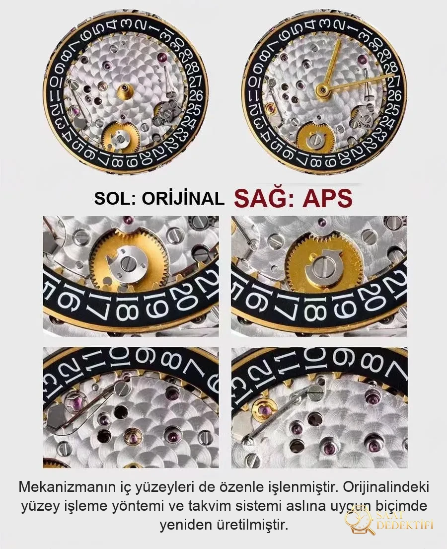 APS Factory Audemars Piguet entegre 3120 en güçlü 