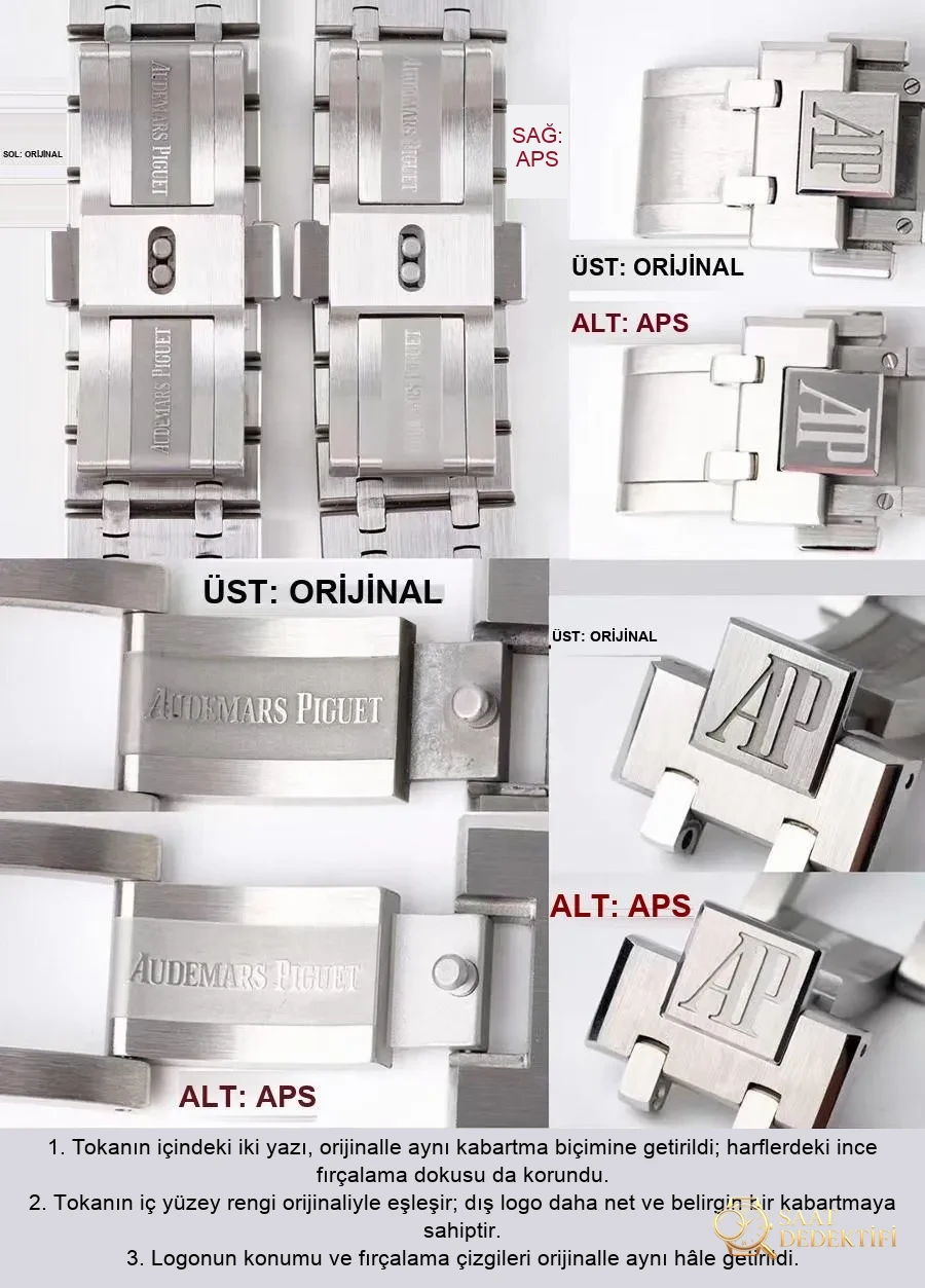 APS Factory Audemars Piguet entegre 3120 en güçlü 