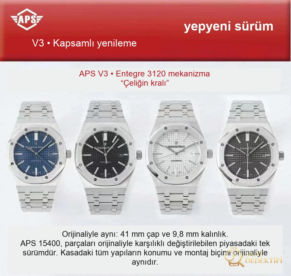Audemars Piguet Royal Oak 15400 APS Factory İncelemesi - Ön Görünüm ve Kasa Tasarımı