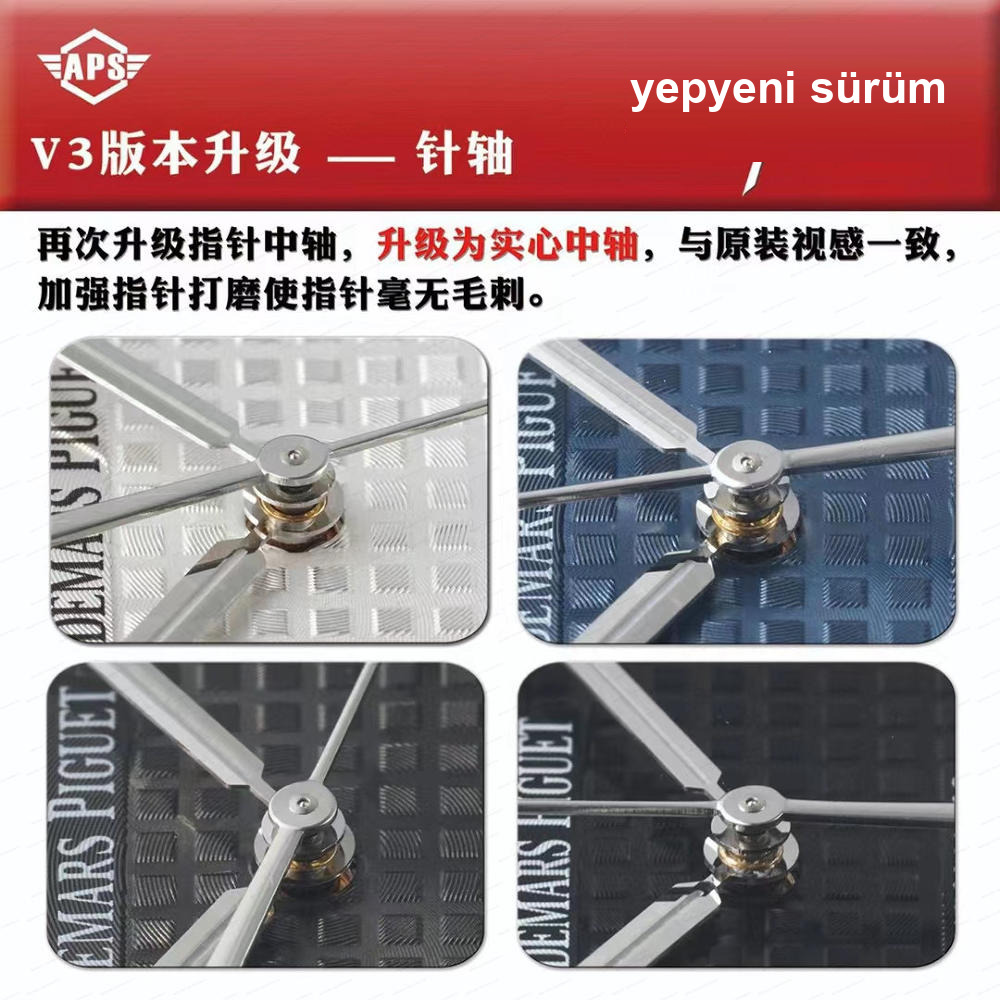 APS Factory Audemars Piguet 15400 tek parça 3120 mekanizmalı v3 versiyonu en güçlü haliyle geliyor — 2. fotoğraf