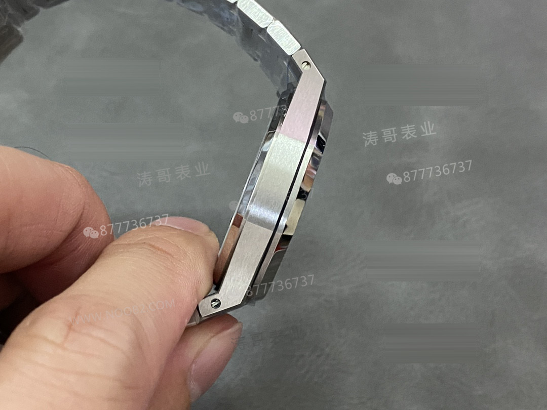 APS Factory Audemars Piguet 15450ST tek parça 3120 mekanizma 37 mm küçük kasa çapı, ilk bakışta replika belli olur mu? — 7. fotoğraf