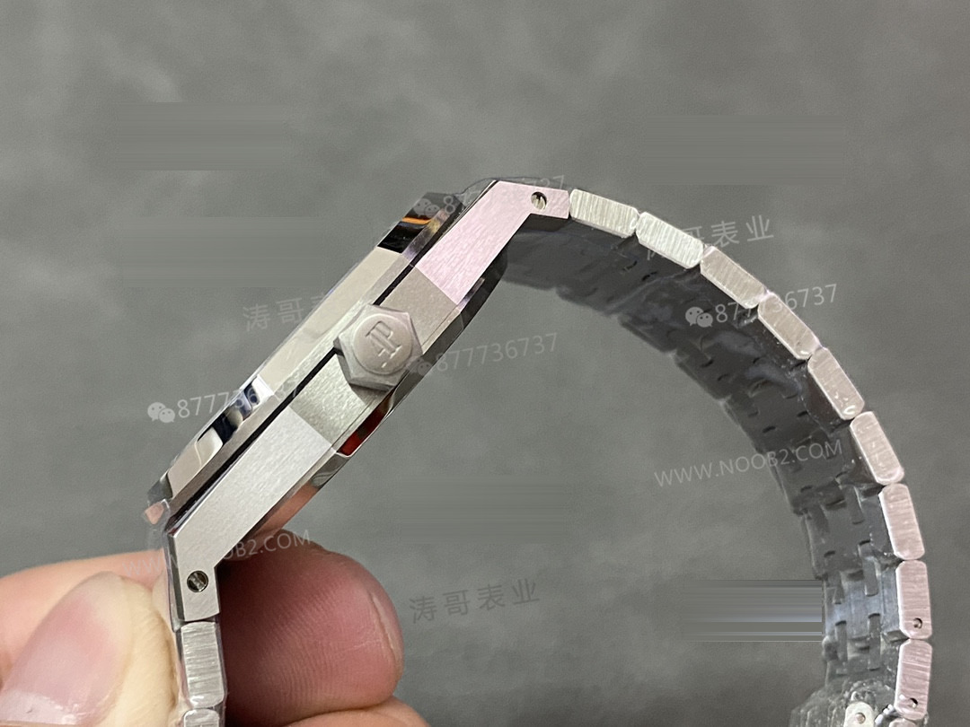 APS Factory Audemars Piguet 15450ST tek parça 3120 mekanizma 37 mm küçük kasa çapı, ilk bakışta replika belli olur mu? — 8. fotoğraf