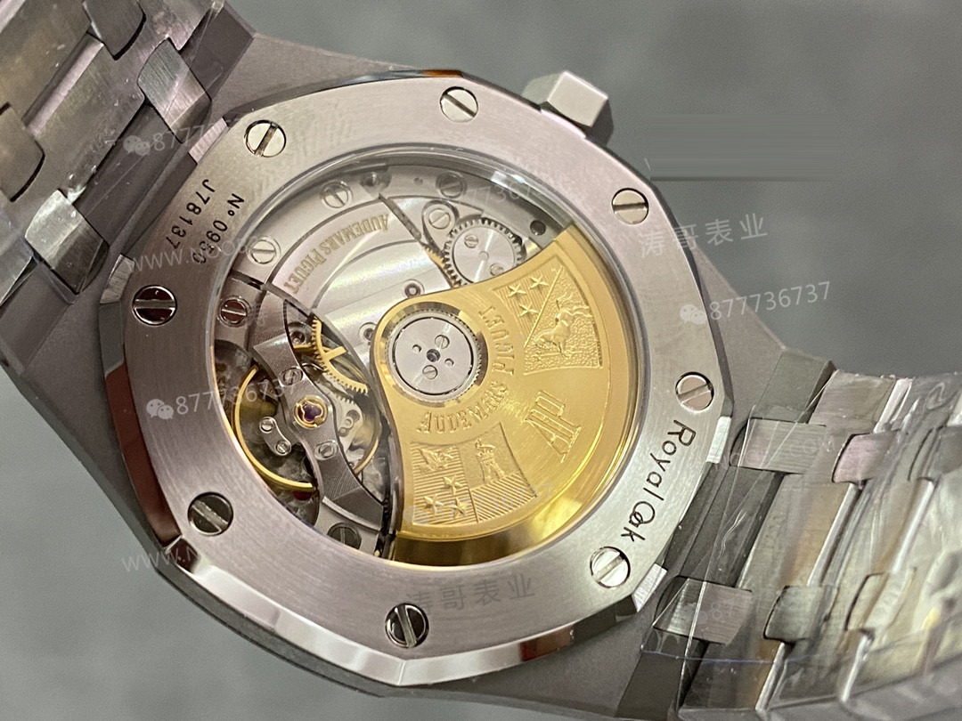 APS Factory Audemars Piguet 15450ST tek parça 3120 mekanizma 37 mm küçük kasa çapı, ilk bakışta replika belli olur mu? — 9. fotoğraf