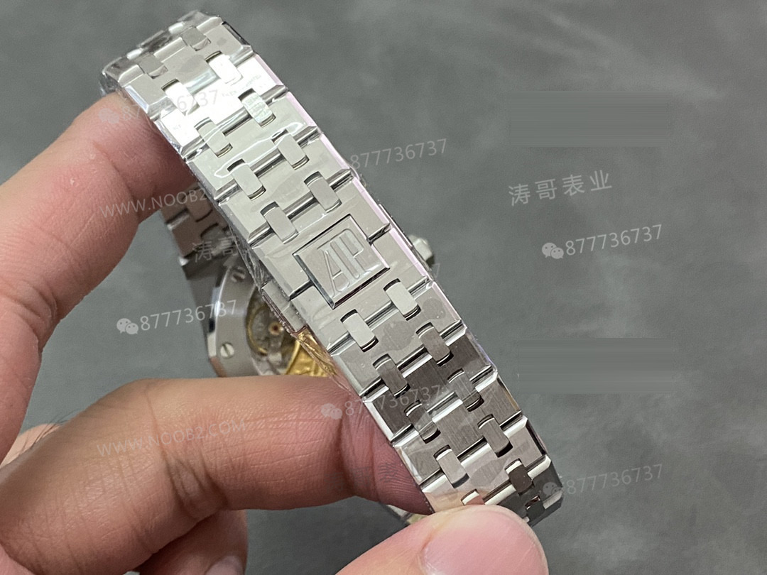 APS Factory Audemars Piguet 15450ST tek parça 3120 mekanizma 37 mm küçük kasa çapı, ilk bakışta replika belli olur mu? — 10. fotoğraf
