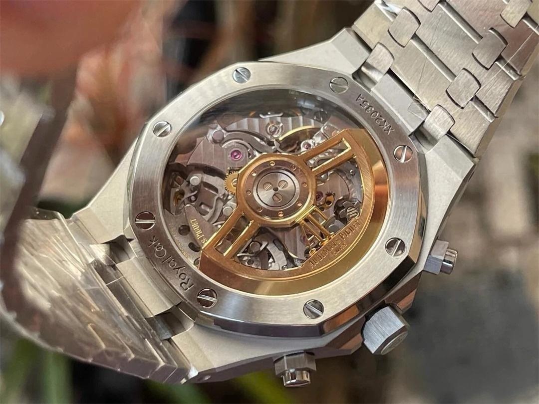 APS Factory Audemars Piguet 26240 4401 flyback kronograf mekanizmalı entegre model işçilik incelemesi — 8. fotoğraf