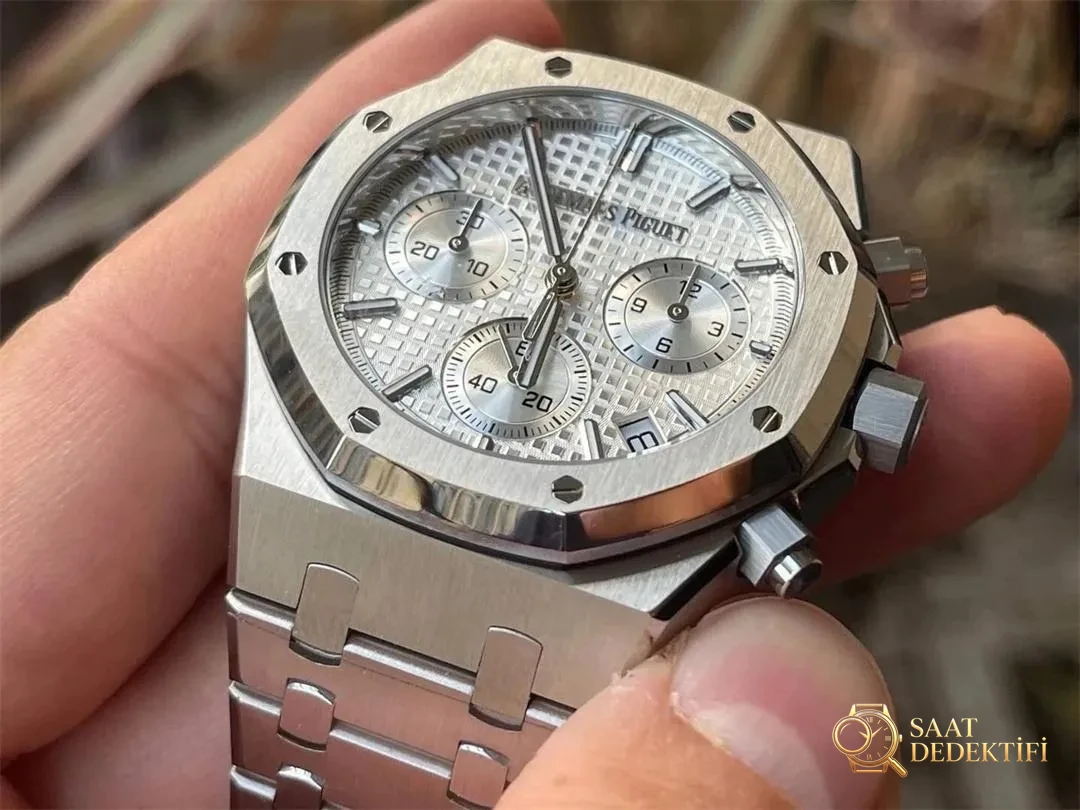 APS Factory Audemars Piguet 26240 gerçek flyback kronograf 4401 entegre mekanizma almaya değer mi? - Makro Kadran ve İndeks İşçiliği