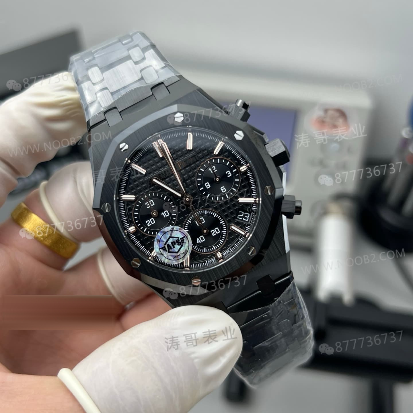 APS Factory Audemars Piguet 26240 siyah seramik işçilik ve detay incelemesi: alınır mı? — 3. fotoğraf