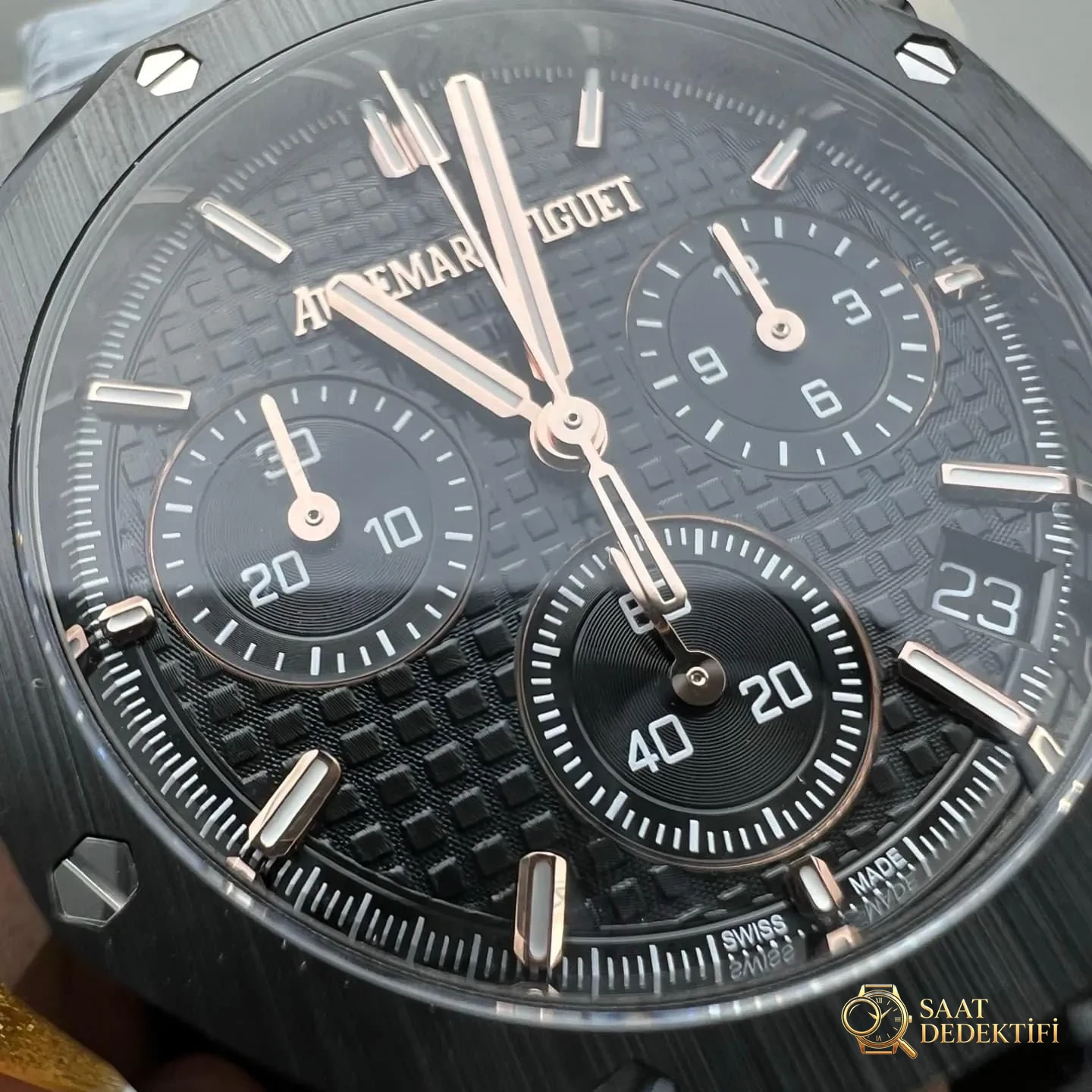 APS Factory Audemars Piguet 26240 siyah seramik işçilik ve detay incelemesi: alınır mı? - Bilezik, Toka ve Klips Mekanizması
