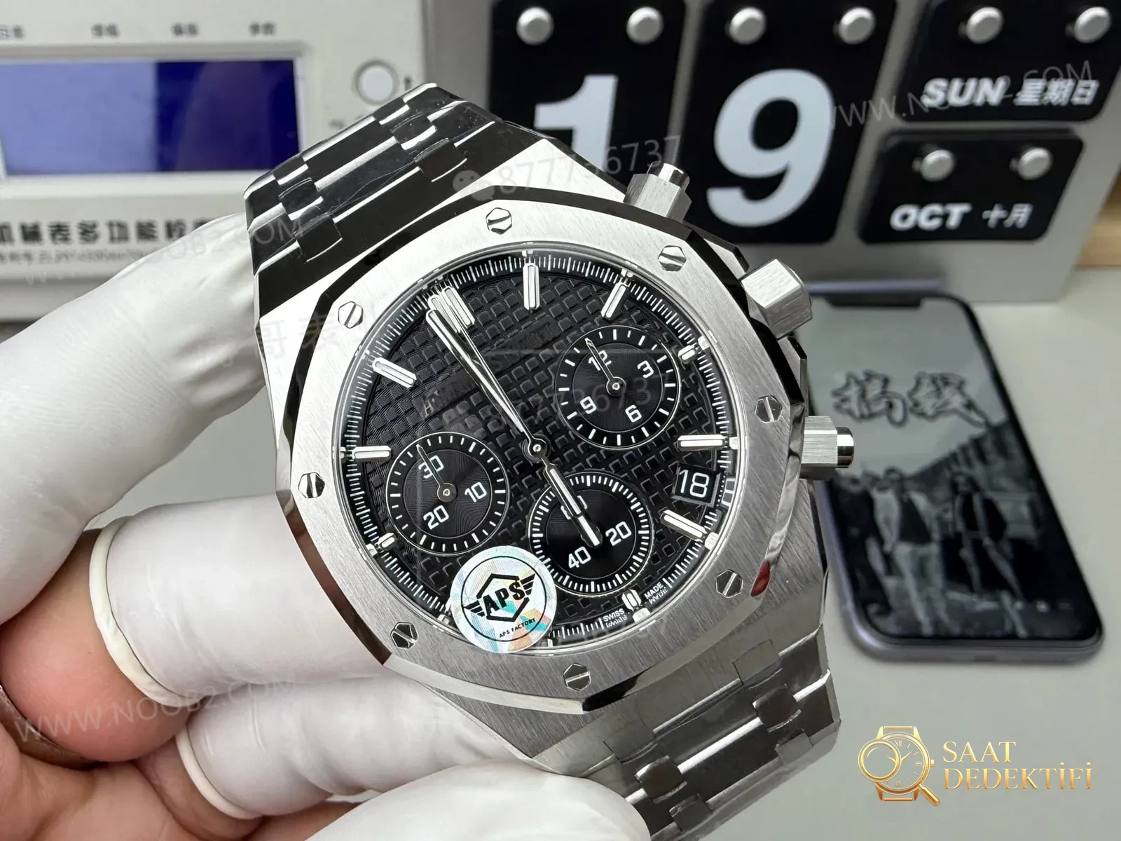APS Factory Audemars Piguet 26240 V2 free-sprung 4401 mekanizmasını almaya değer kılan nedenler neler? DDF ile kıyaslandığında hangisini seçmeli? - Kadran Detayı ve Bezel İşçiliği
