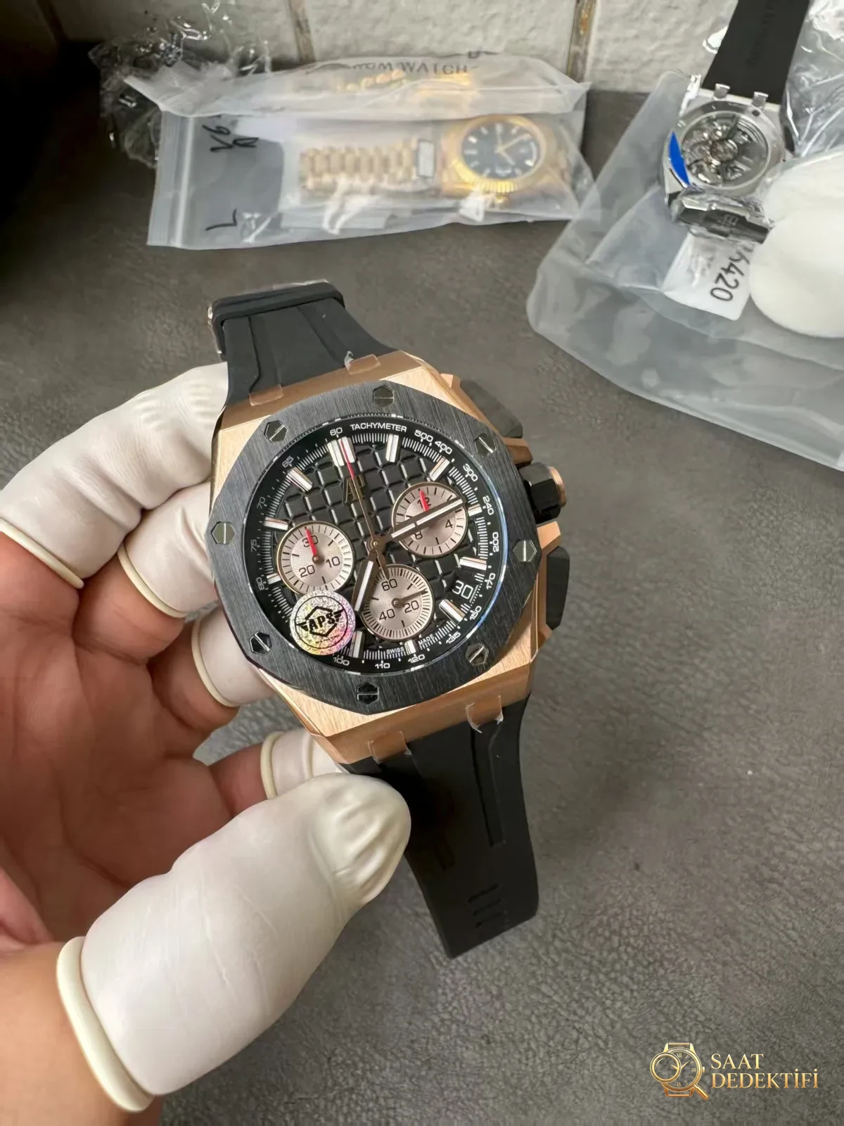 Replika Audemars Piguet 26420 Roze Altın