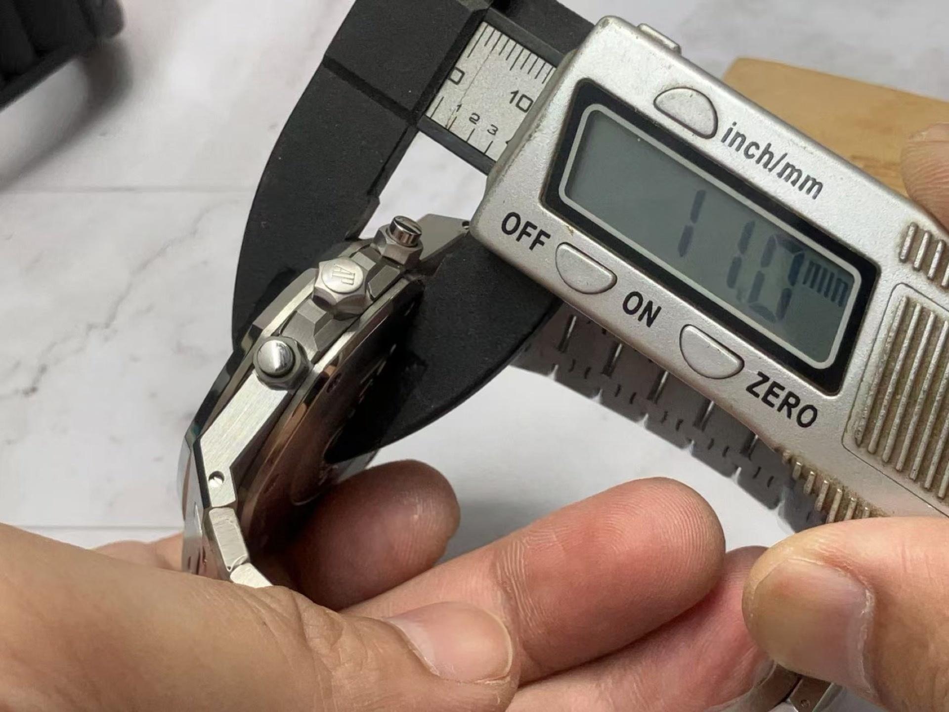 APS Factory Audemars Piguet Royal Oak 26331 beyaz panda entegre kronograf mekanizması almaya değer mi? — 5. fotoğraf
